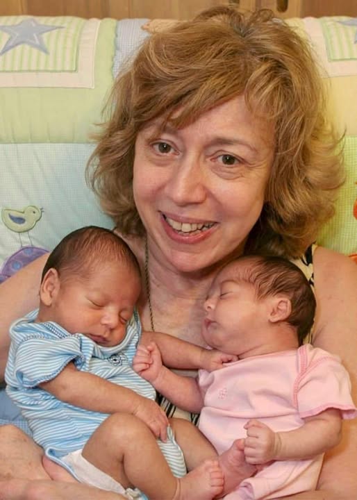 Mom says no big deal having twins at 59