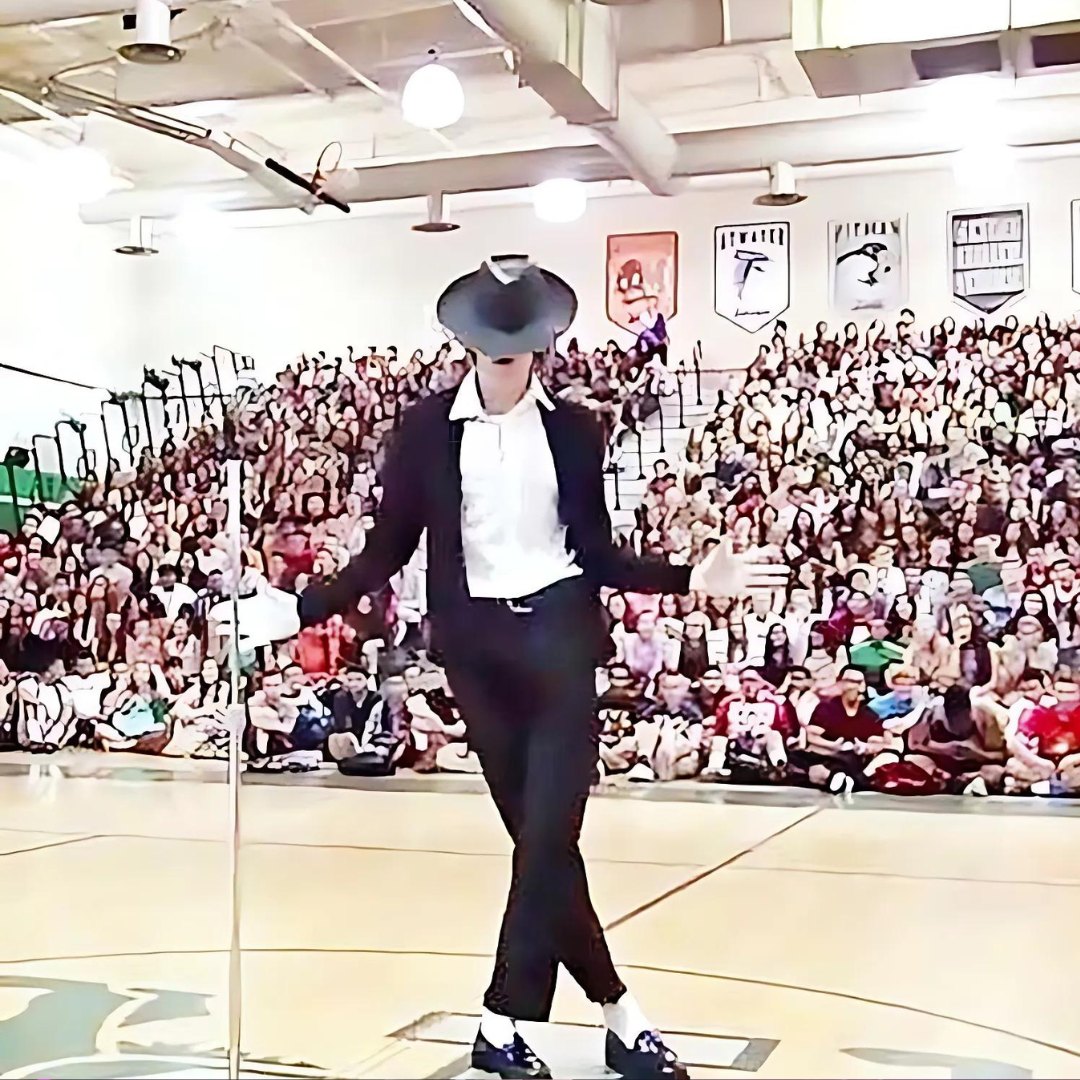 Some mean bullies laughed when the quiet kid got on stage, and then the music started