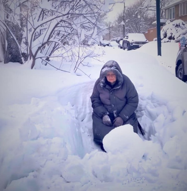 On My Way to Work, I Found an Elderly Woman Almost Frozen in a Snowdrift Near My House