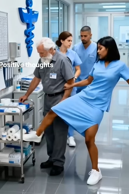 undercover boss fires rude nurses in the meeting room