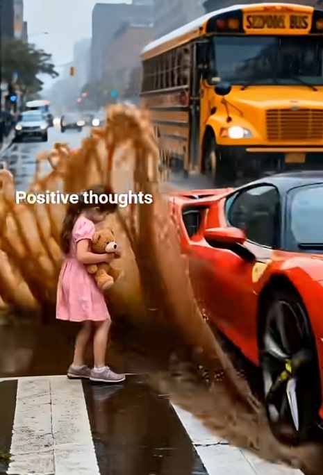 ferrari driver get instant karma