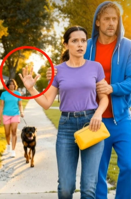 heroic rottweiler dog saves woman